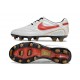 Bota Nike Tiempo Legend X Elite FG R10 Blanco Rojo