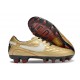 Bota Nike Tiempo Legend X Elite FG R10 Oro Blanco