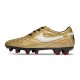 Bota Nike Tiempo Legend X Elite FG R10 Oro Blanco