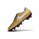 Bota Nike Tiempo Legend X Elite FG R10 Oro Blanco