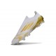 Zapatilla adidas F50 Elite Laceless FG Blanco Met Dorado