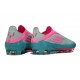 Zapatilla adidas F50 Elite Laceless FG Flash Agua Rosa Lúcido Lucid Cyan