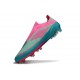 Zapatilla adidas F50 Elite Laceless FG Flash Agua Rosa Lúcido Lucid Cyan