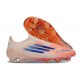Zapatilla adidas F50 Elite Laceless FG Naranja Azul