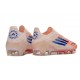 Zapatilla adidas F50 Elite Laceless FG Naranja Azul