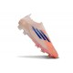 Zapatilla adidas F50 Elite Laceless FG Naranja Azul