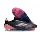 Zapatilla adidas F50 Elite Laceless FG Negro Rosa