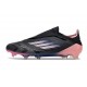 Zapatilla adidas F50 Elite Laceless FG Negro Rosa