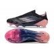 Zapatilla adidas F50 Elite Laceless FG Negro Rosa