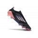 Zapatilla adidas F50 Elite Laceless FG Negro Rosa