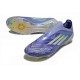adidas F50 Elite Laceless FG Violeta Tone Limón Lúcido Morado Rush