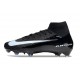 Bota Nike Zoom Mercurial Superfly X Elite FG Negro Hielo Azul