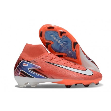 Bota Nike Zoom Mercurial Superfly X Elite FG Rojo Blanco Negro