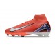 Bota Nike Zoom Mercurial Superfly X Elite FG Rojo Blanco Negro