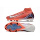 Bota Nike Zoom Mercurial Superfly X Elite FG Rojo Blanco Negro