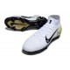 Bota Nike Zoom Mercurial Superfly X Elite FG Blanco Negro Amarillo