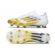 adidas F50 Elite FG Blanco Amarillo