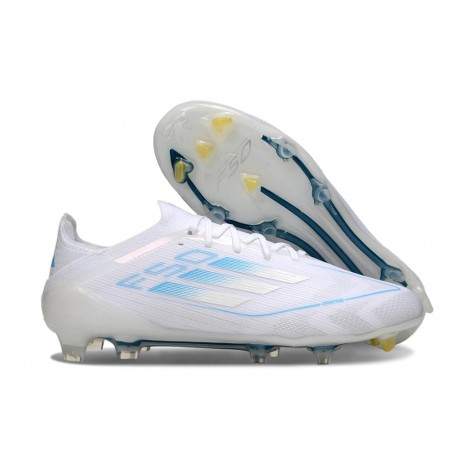 Botas de Fútbol adidas F50 Elite FG Blanco Azul