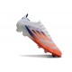 Botas de Fútbol adidas F50 Elite FG Blanco Rojo Solar Azul Lúcido