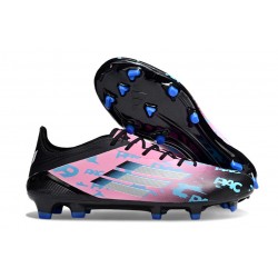 Botas de Fútbol adidas F50 Elite FG Negro Rosa Azul