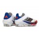 Zapatillas Adidas F50 Elite Laceless X Son FG Blanco Negro Rojo Vivo
