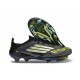 Zapatillas de Fútbol Adidas F50+ FG Negro Hierro Met. Limón Lúcido