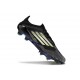Zapatillas de Fútbol Adidas F50+ FG Negro Hierro Met. Limón Lúcido