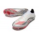 Zapatilla Adidas F50+ FG X MESSI Ftwr Blanco Rojo Lúcido Plateado Met.