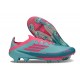 Zapatillas de Fútbol Adidas F50+ FG Flash Agua Rosa Lúcido Lucid Cyan