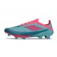 Zapatillas de Fútbol Adidas F50+ FG Flash Agua Rosa Lúcido Lucid Cyan