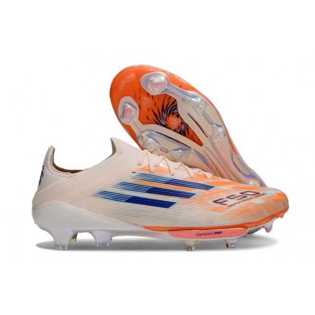 Zapatillas de Fútbol Adidas F50+ FG Naranja Azul