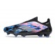 Zapatilla adidas F50 Elite Laceless FG Negro Rosa Azul