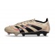 Tacos de Futbol adidas Predator Elite FG Platino Met Negro Rojo