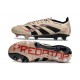 Tacos de Futbol adidas Predator Elite FG Platino Met Negro Rojo