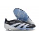 Tacos de Futbol adidas Predator Elite FG Negro Blanco Azul
