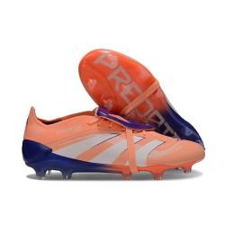 adidas Predator Elite 25 Tongue FG Naranja Blanco Azul