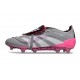 adidas Predator Elite 25 Tongue FG Gris Blanco Rosa