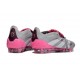 adidas Predator Elite 25 Tongue FG Gris Blanco Rosa