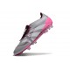 adidas Predator Elite 25 Tongue FG Gris Blanco Rosa