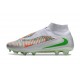 Zapatos Nike Phantom 6 Alto Elite Fg Blanco Verde Naranja