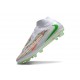 Zapatos Nike Phantom 6 Alto Elite Fg Blanco Verde Naranja
