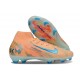 Bota Nike Zoom Mercurial Superfly X Elite FG KM Naranja Azul