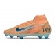 Bota Nike Zoom Mercurial Superfly X Elite FG KM Naranja Azul