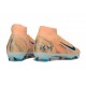 Bota Nike Zoom Mercurial Superfly X Elite FG KM Naranja Azul