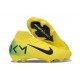 Bota Nike Zoom Mercurial Superfly X Elite FG KM Amarillo Verde Negro