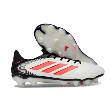 Botas adidas Copa Pure 3 Elite FG Blanco Rojo Lúcido Negro