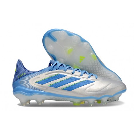 Botas adidas Copa Pure 3 Elite FG Halo Azul Azul Fusion Limón Lúcido