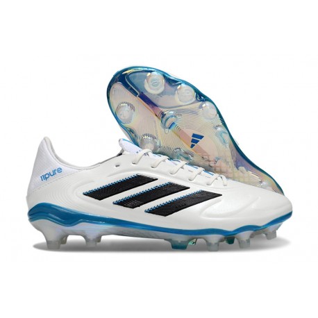 Botas adidas Copa Pure 3 Elite FG Blanco Negro Azul