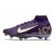 Nike Air Zoom Mercurial Superfly 10 Elite SG-Pro X MBAPPE Grand Morado Marfil claro