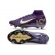 Nike Air Zoom Mercurial Superfly 10 Elite SG-Pro X MBAPPE Grand Morado Marfil claro